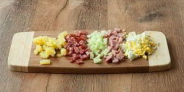 окрошка на сметане