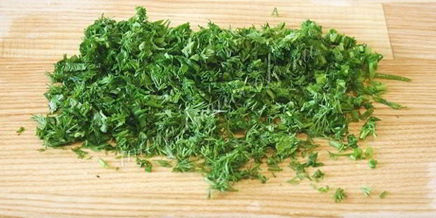 окрошка на сыворотке с куриной грудкой