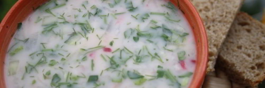 Окрошка На терке