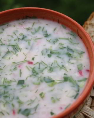 Окрошка На терке