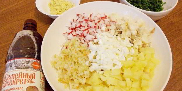 окрошка оригинальная