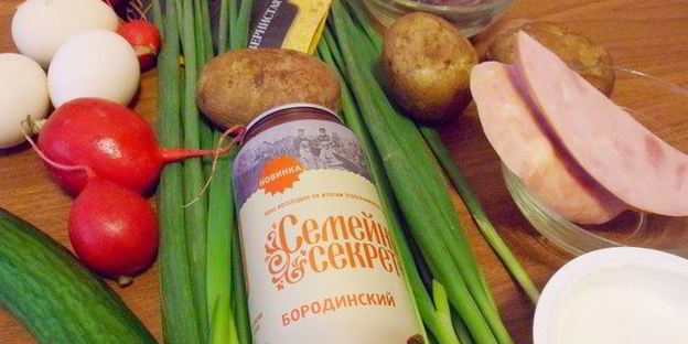 окрошка острая