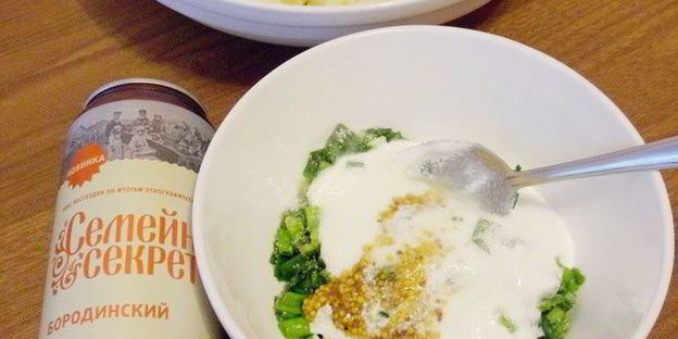 окрошка острая