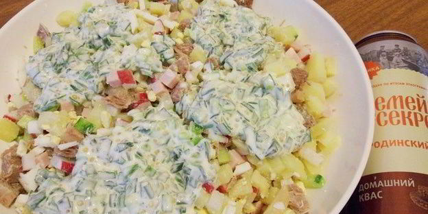 окрошка острая