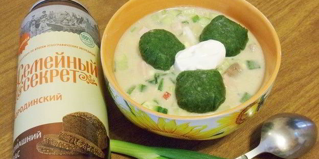 окрошка острая