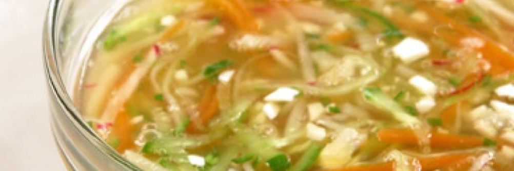 Окрошка овощная