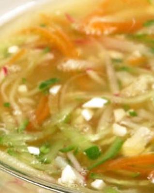 Окрошка овощная