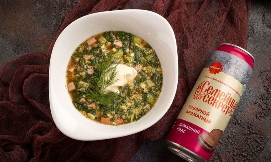 Рецепт окрошки с колбасой