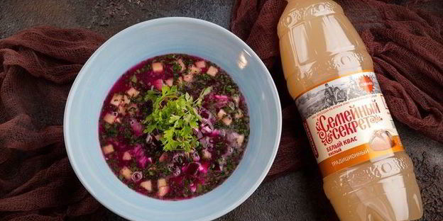 окрошка с рыбой горячего копчения