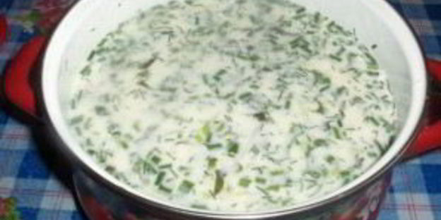 овощная окрошка на кефире