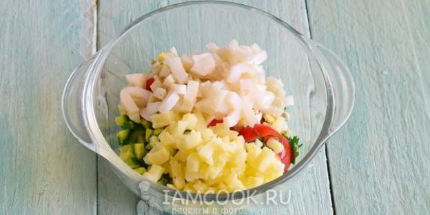 средиземноморская окрошка