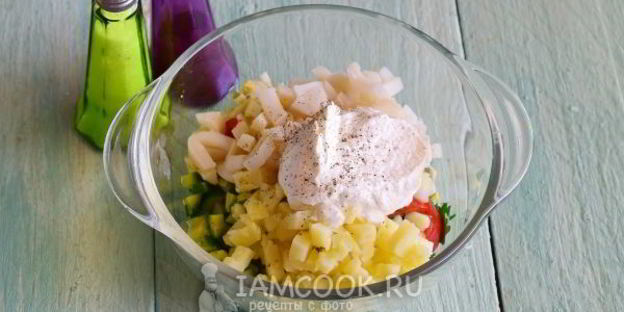 средиземноморская окрошка