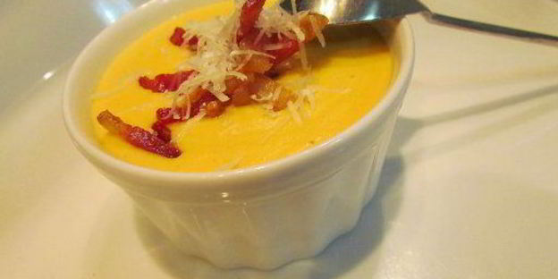 крем-суп сырно-овощной