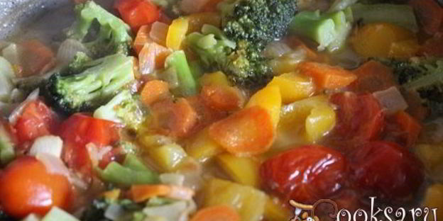 куриный суп с овощами