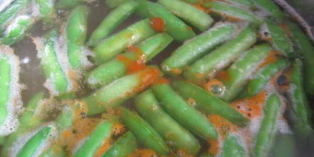 минестроне на овощном бульоне