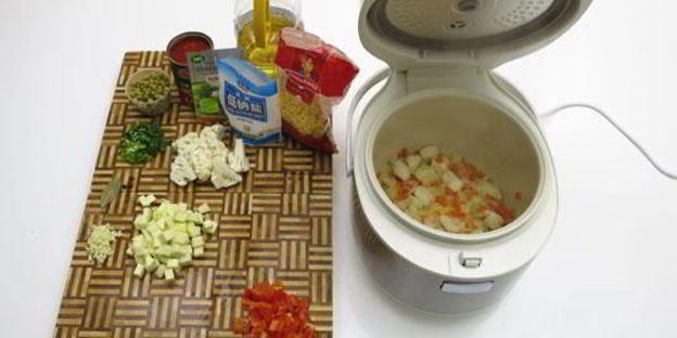 минестроне с курицей в мультиварке