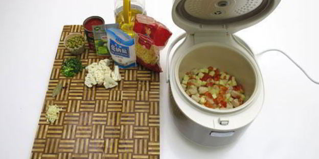 минестроне с курицей в мультиварке