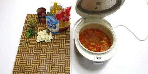 минестроне с курицей в мультиварке