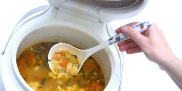 минестроне с курицей в мультиварке