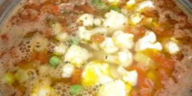 минестроне с курицей