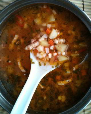 Минестроне в мультиварке