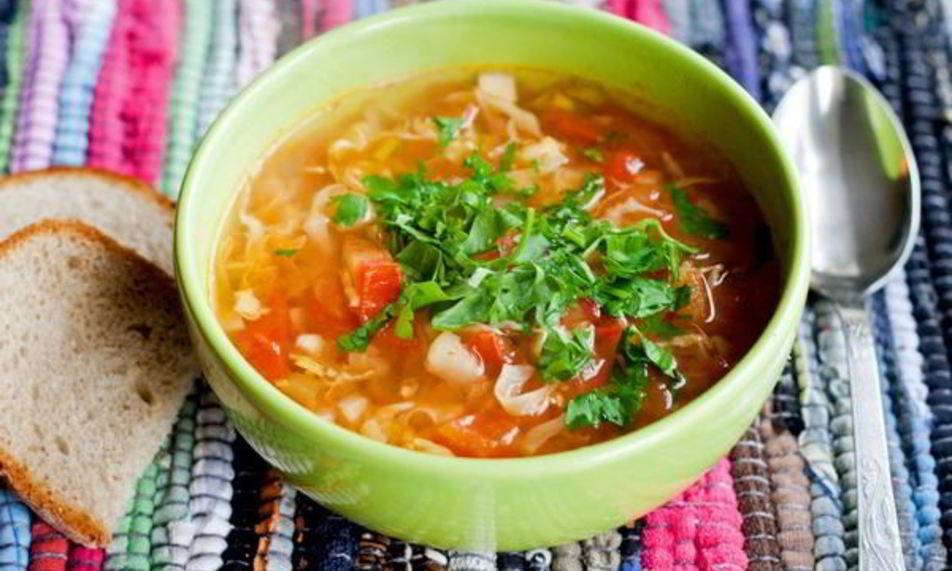 Рецепт овощного боннского супа с имбирем