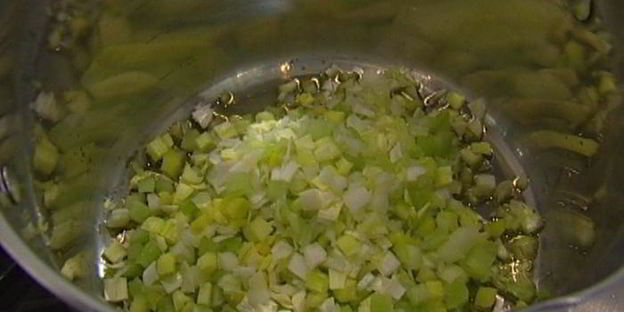 овощной итальянский суп с песто