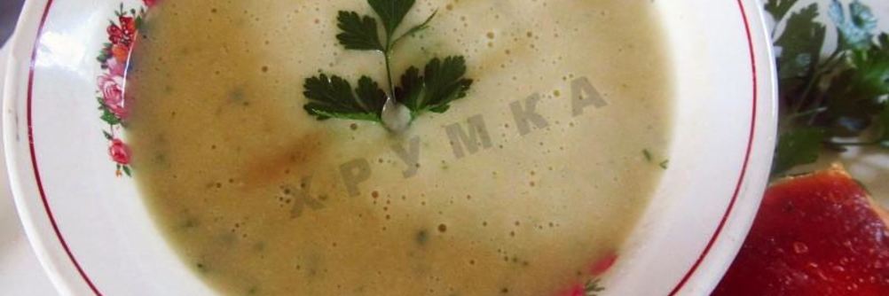 Овощной крем суп со сливками