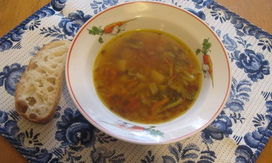 Рецепт овощного супа с брокколи