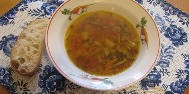 овощной суп с брокколи