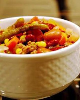 Овощной суп с фасолью по-итальянски