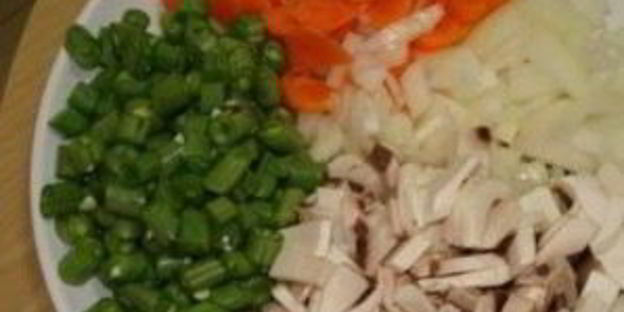 овощной суп с грибами