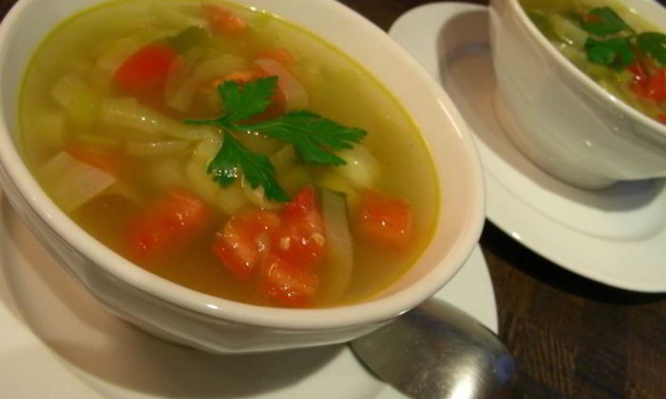 Рецепт овощного супа с карри