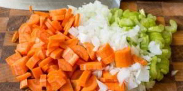 овощной суп с красной фасолью