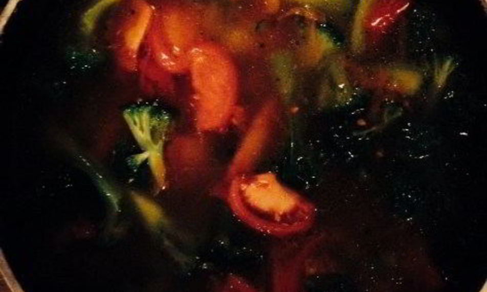 Рецепт овощного супа с курицей, брокколи и помидорами