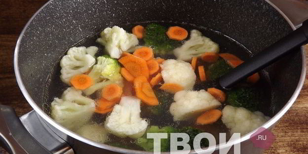 овощной суп с курицей