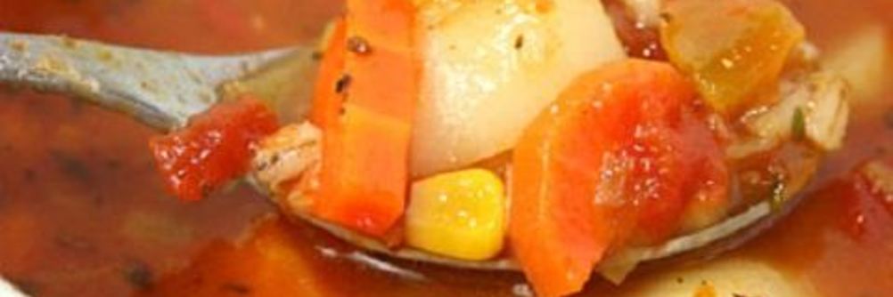 Овощной суп с перловкой