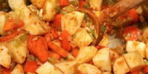 овощной суп с перловкой