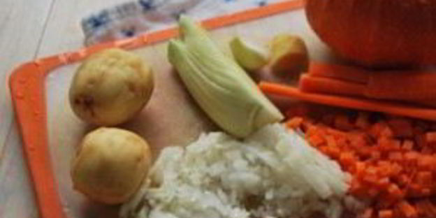 овощной суп с тыквой