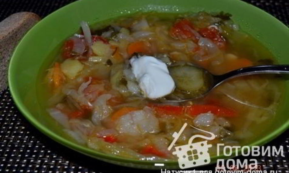 Рецепт овощного супа семь в одном