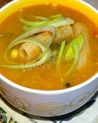 Суп из замороженных овощей Минестроне