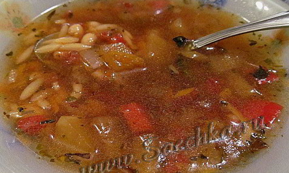 Рецепт супа минестроне овощной