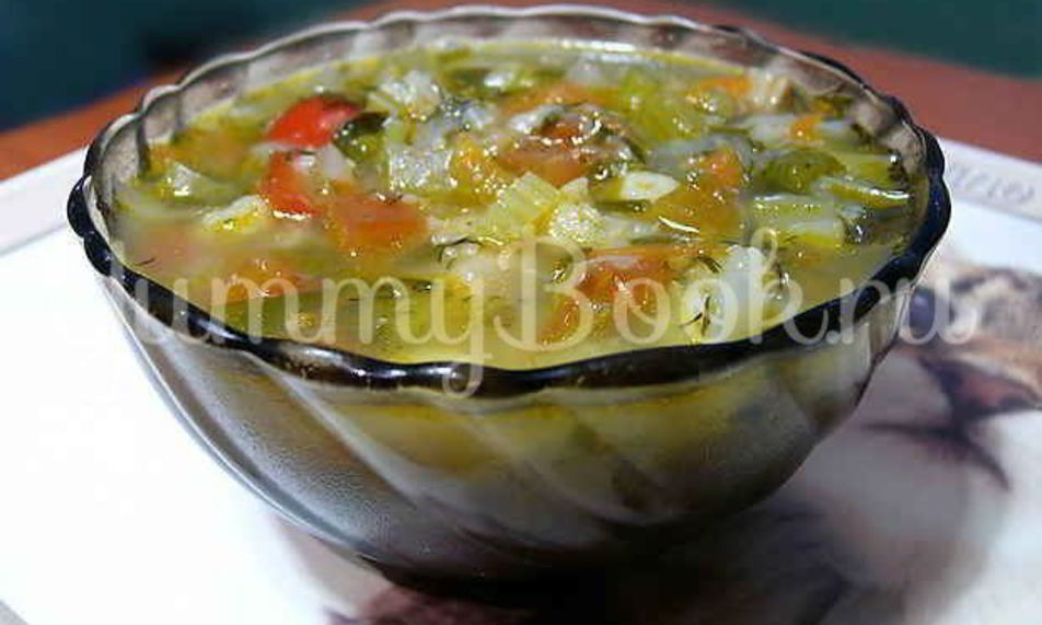 Рецепт супа овощной