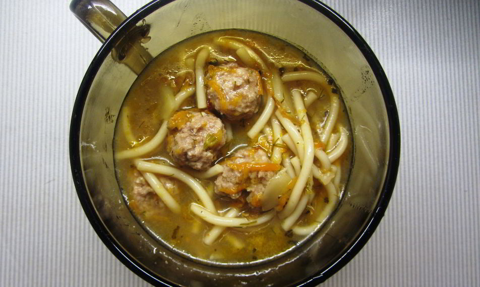 Рецепт супа с вермишелью, овощами и фрикадельками