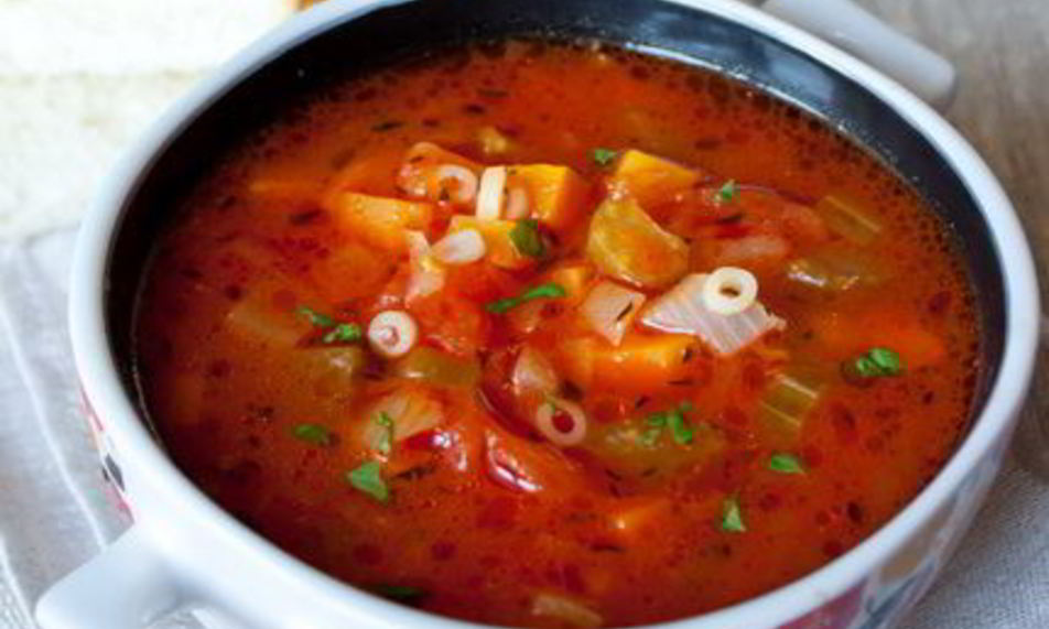 Рецепт томатного овощной суп