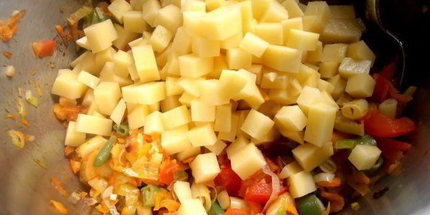 вегетарианский супчик минестроне