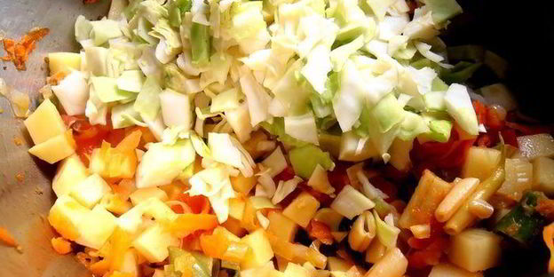 вегетарианский супчик минестроне