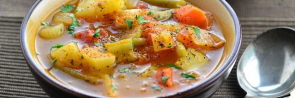 Вкусный овощной суп