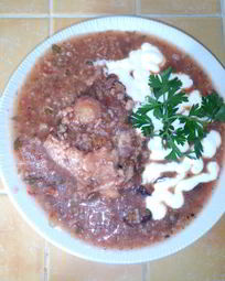 Суп из баранины