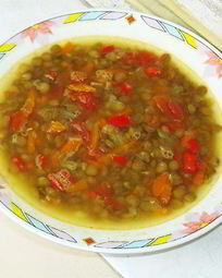 Суп из чечевицы